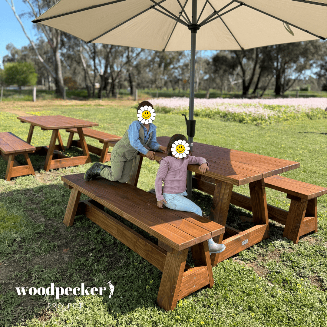 Farmhouse Outdoor Dining Set