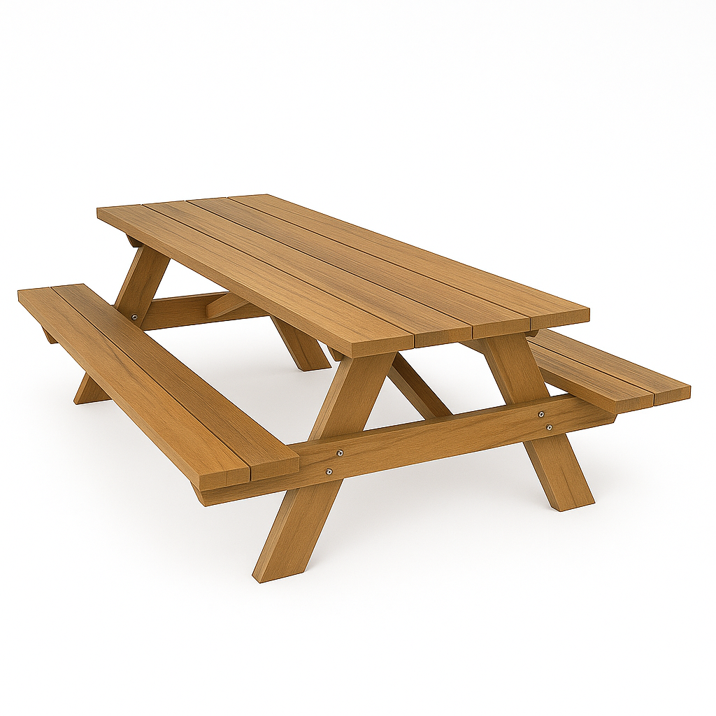 Spotted Gum Hardwood Picnic Table