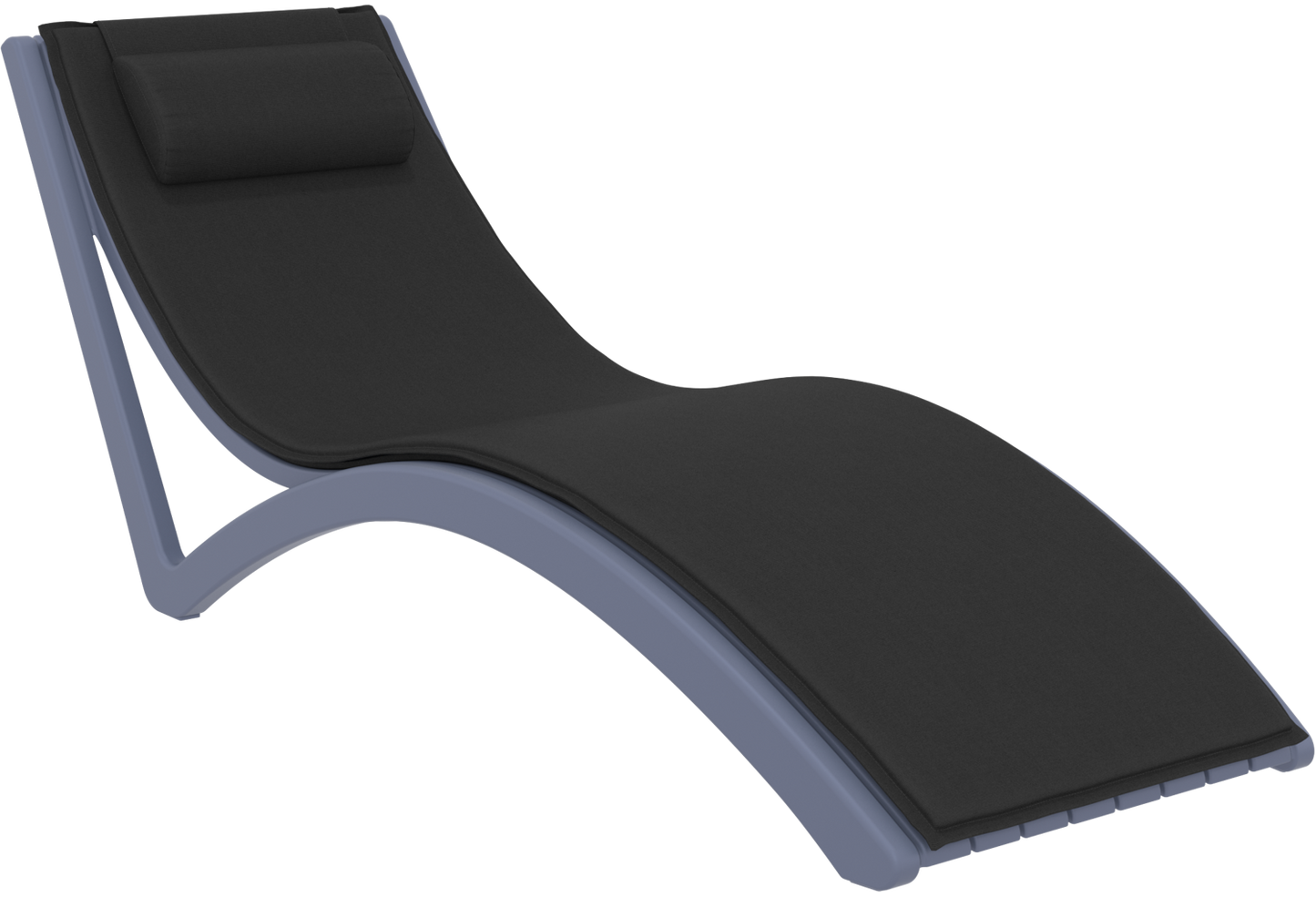 Siesta Slim Sunlounger with Cushion & Pillow