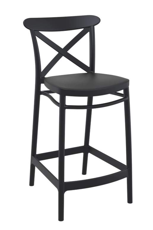 Siesta Cross Bar Stool 65cm (Counter Height)