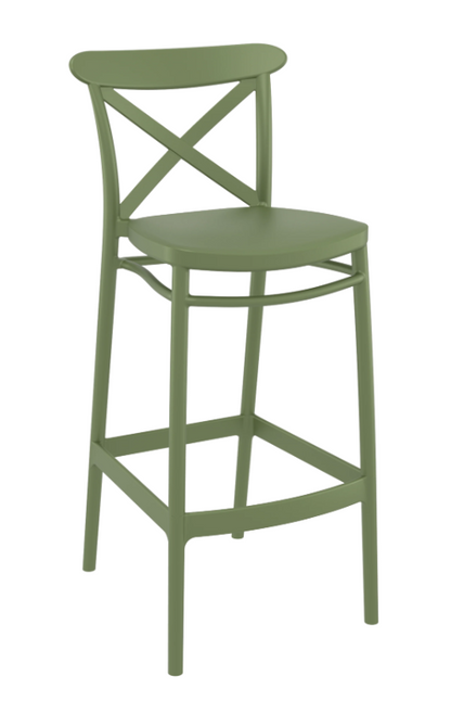 Siesta Cross Back 75cm Bar Stool (Bar Height)
