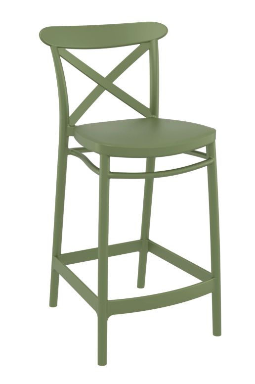 Siesta Cross Bar Stool 65cm (Counter Height)