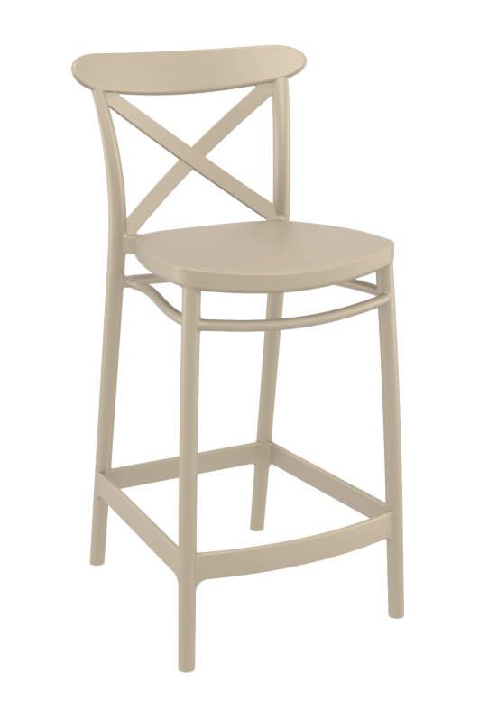 Siesta Cross Bar Stool 65cm (Counter Height)