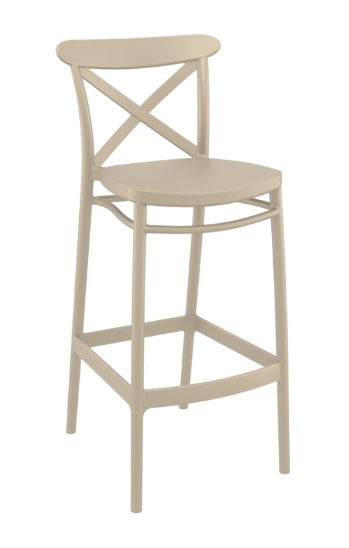 Siesta Cross Back 75cm Bar Stool (Bar Height)