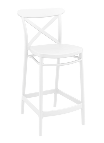 Siesta Cross Bar Stool 65cm (Counter Height)