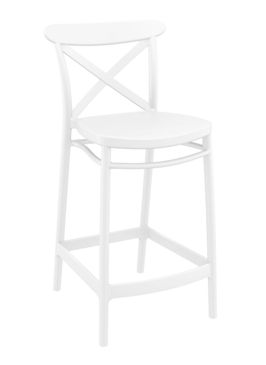 Siesta Cross Bar Stool 65cm (Counter Height)
