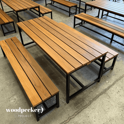 Steel Frame Outdoor Setting