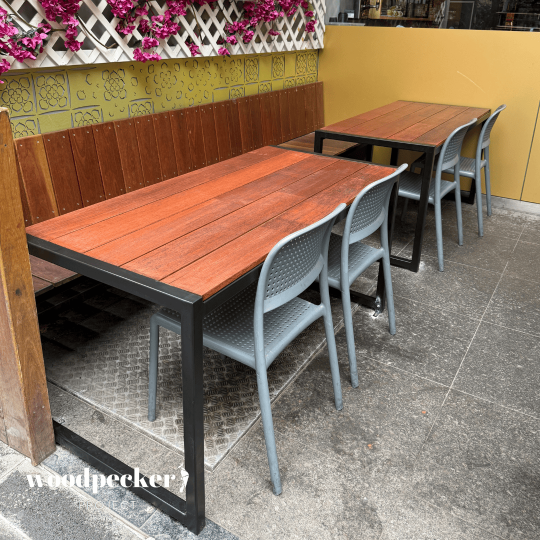 Steel Frame Outdoor Setting