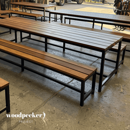 Steel Frame Outdoor Setting