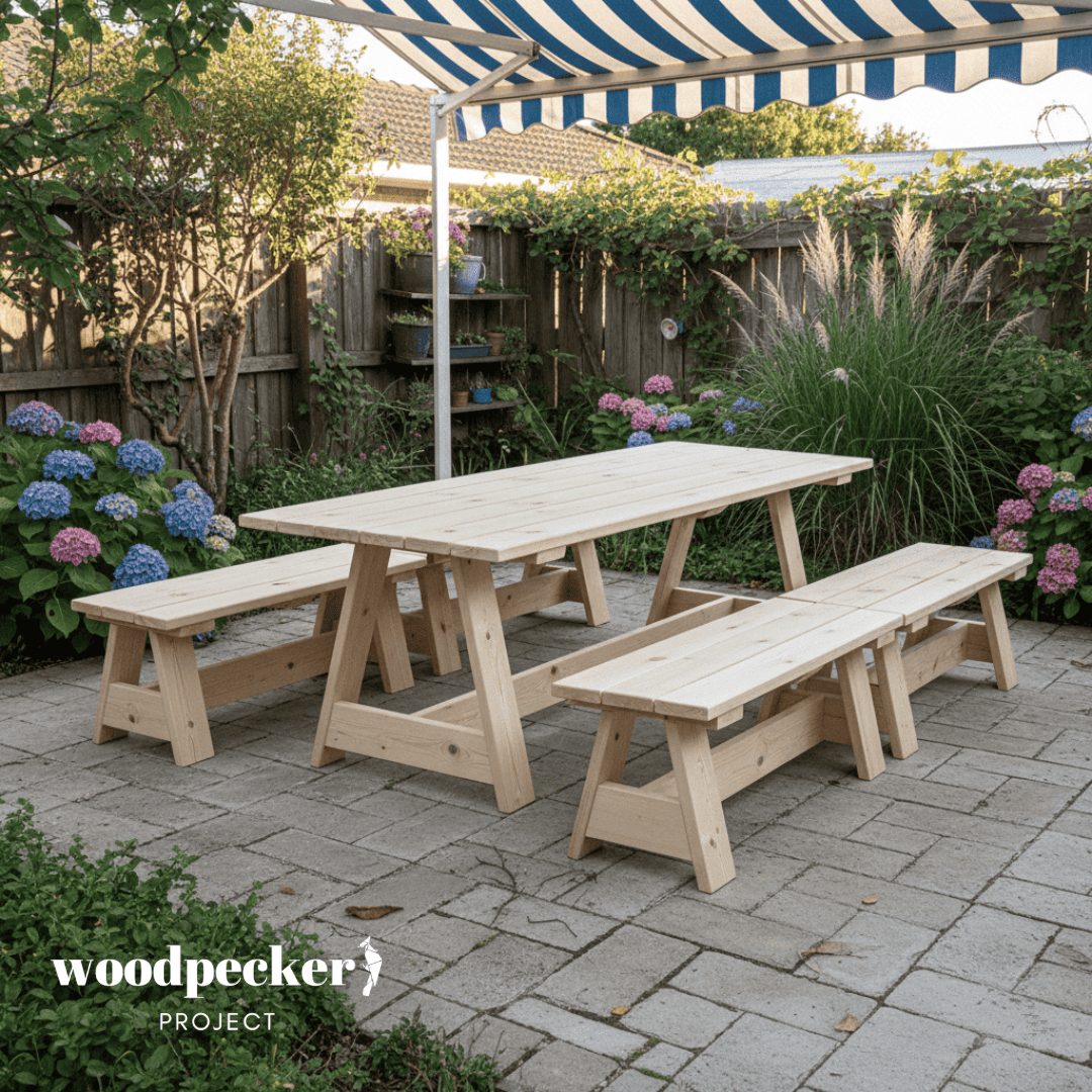 Farmhouse Outdoor Dining Set