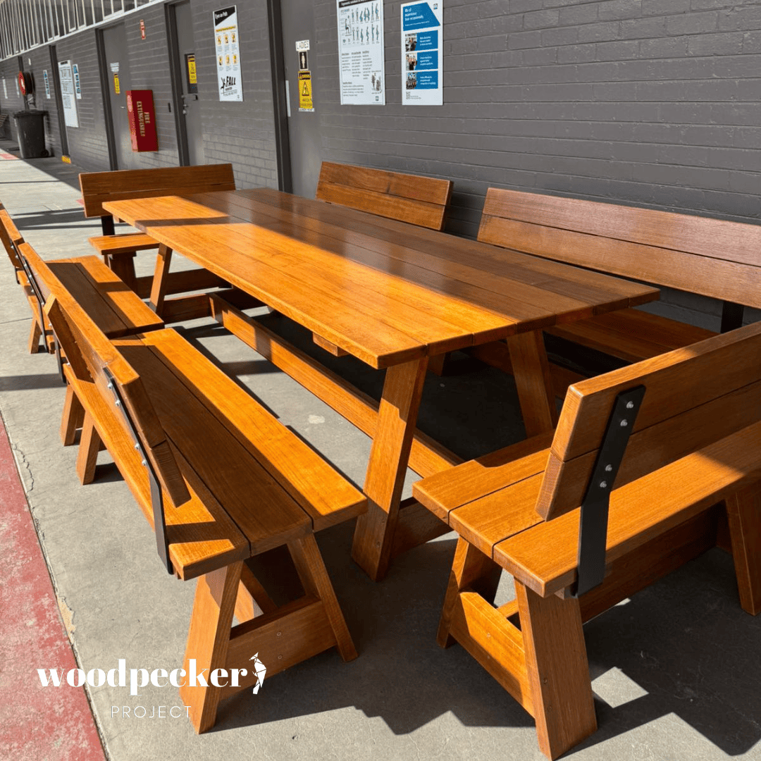 Farmhouse Outdoor Dining Set