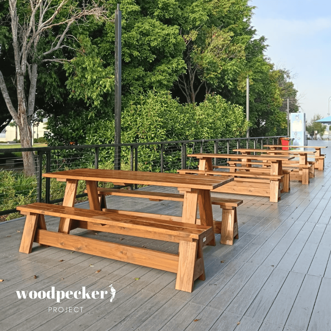 Farmhouse Outdoor Dining Set