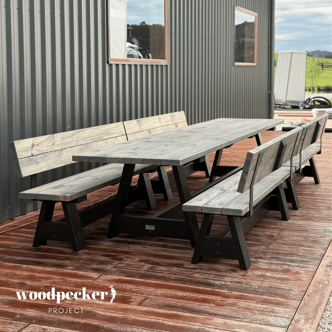 Farmhouse Outdoor Dining Set