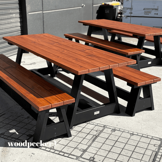 Farmhouse Outdoor Dining Set