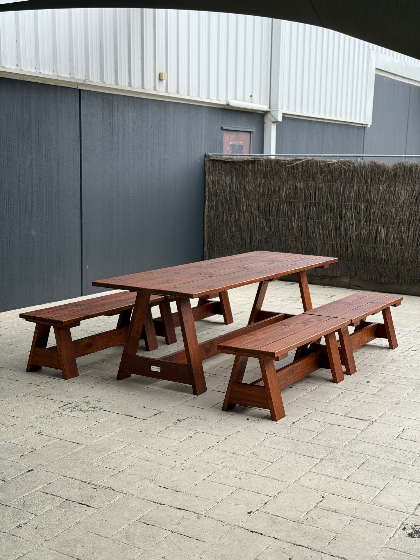 Farmhouse Outdoor Dining Set