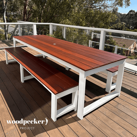 Merbau Outdoor Table Set