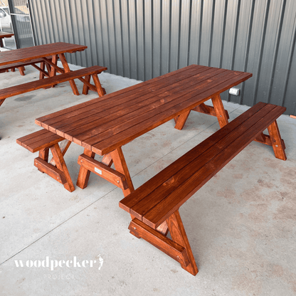 Separated Picnic Table Set