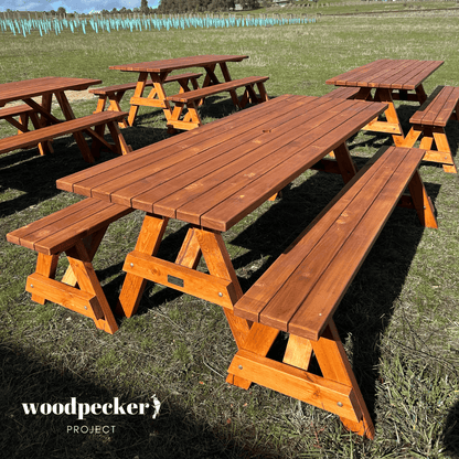 Separated Picnic Table Set