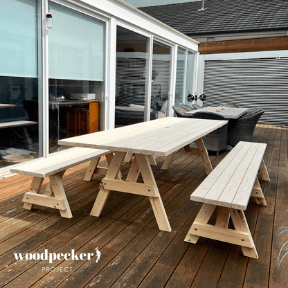 Separated Picnic Table Set