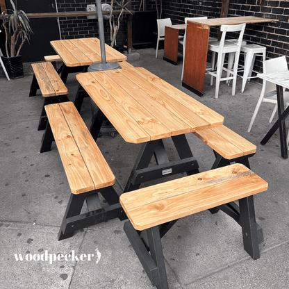 Separated Picnic Table Set