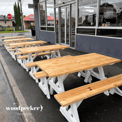 Separated Picnic Table Set