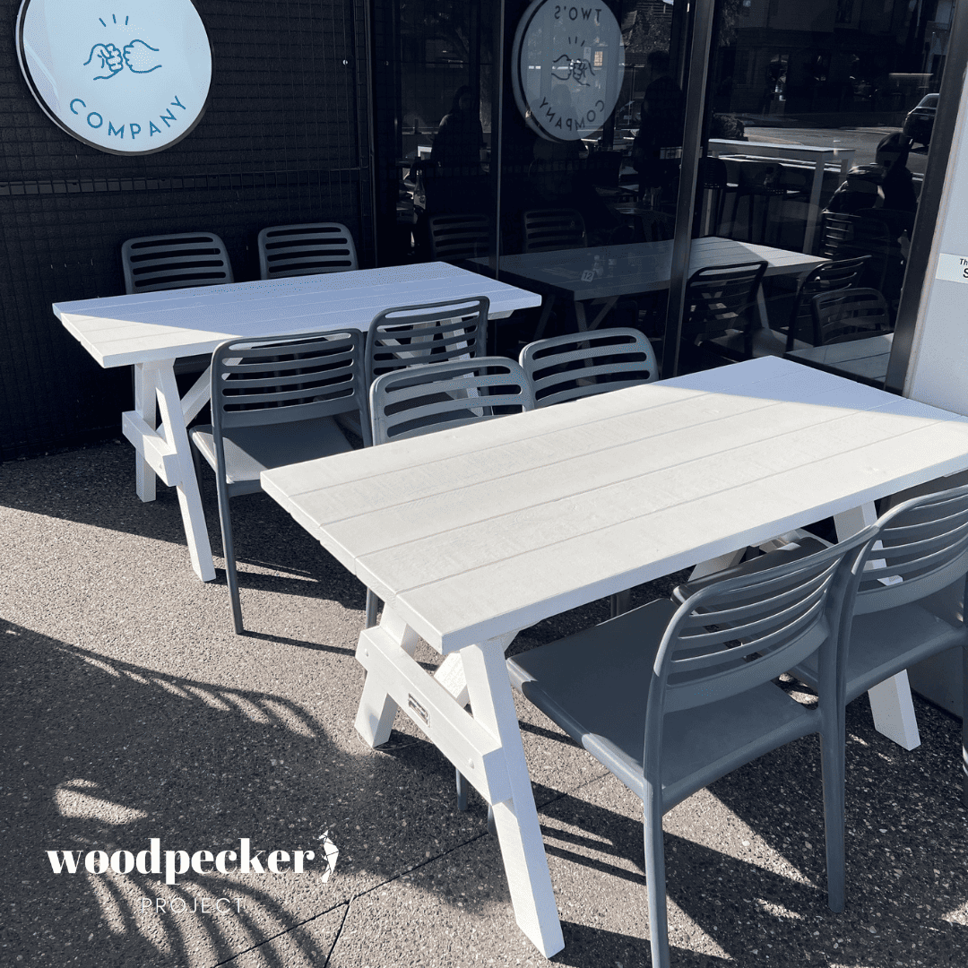 Separated Picnic Table Set
