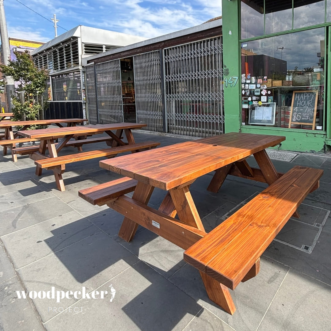 Solid Picnic Tables