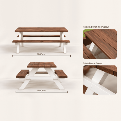 Solid Picnic Tables