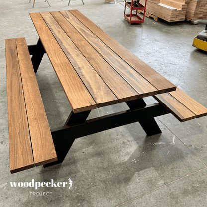 Spotted Gum Hardwood Picnic Table