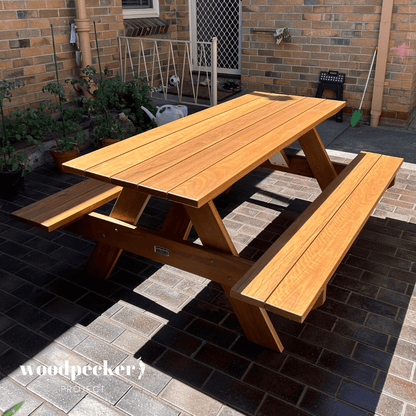 Spotted Gum Hardwood Picnic Table