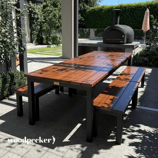 Steel Frame Outdoor Setting