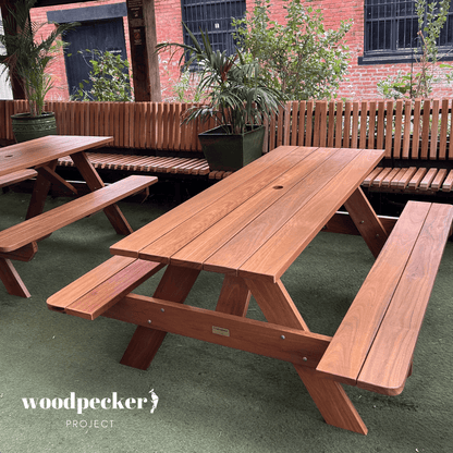Tasmanian Oak Hardwood Picnic Tables