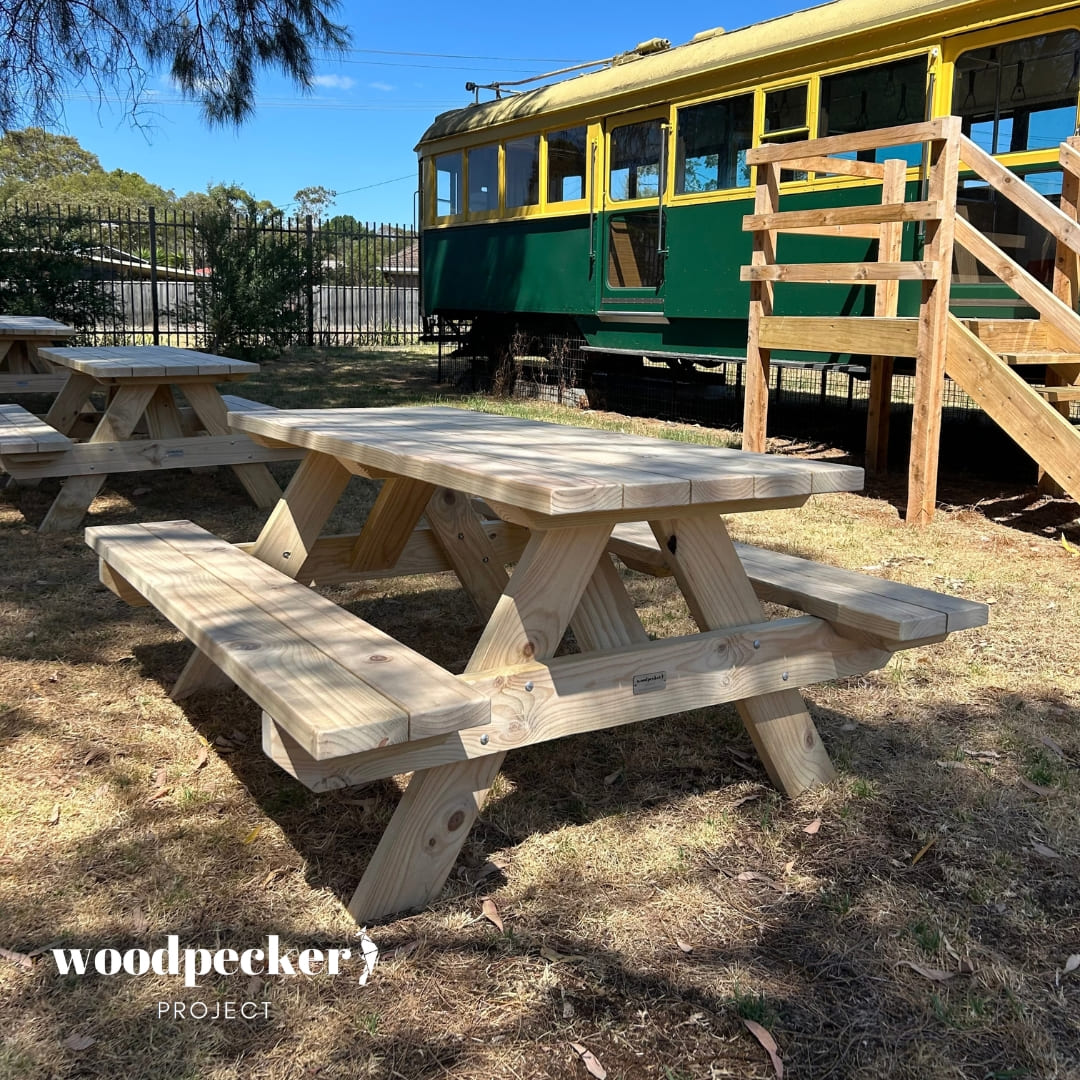Treated Pine Picnic Tables