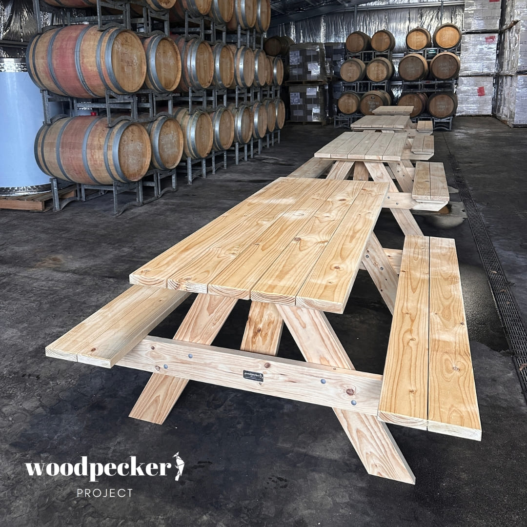 Treated Pine Picnic Tables