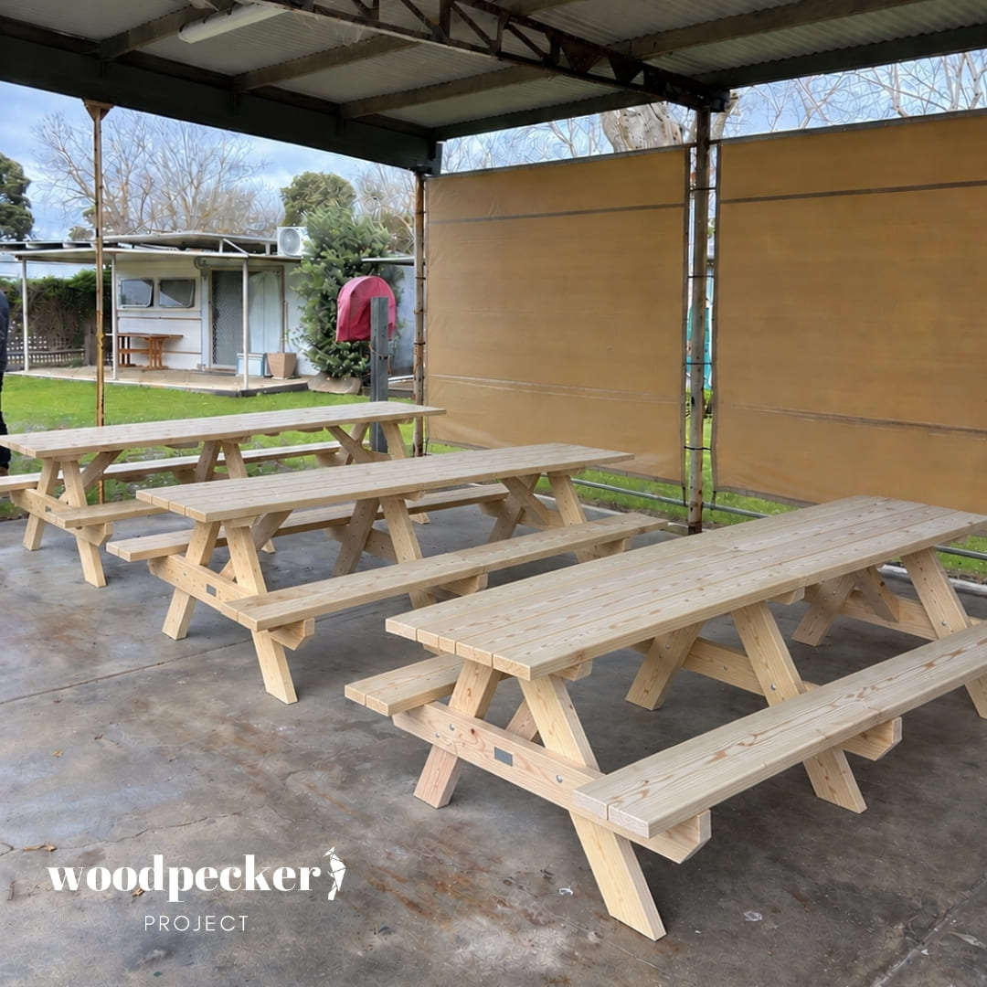Treated Pine Picnic Tables