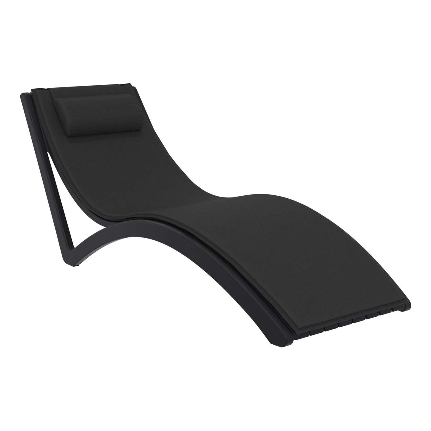 Siesta Slim Sunlounger with Cushion & Pillow