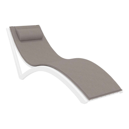 Siesta Slim Sunlounger with Cushion & Pillow