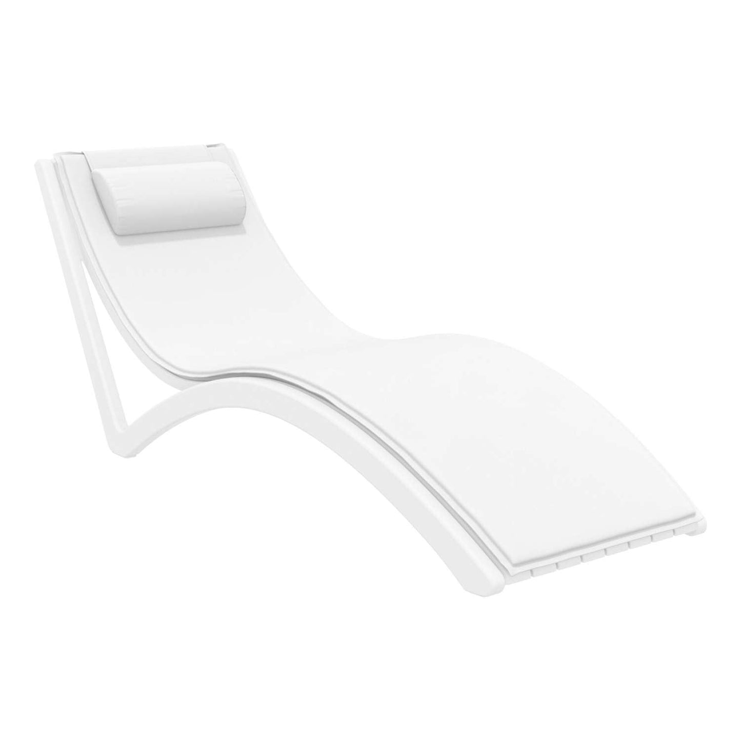 Siesta Slim Sunlounger with Cushion & Pillow